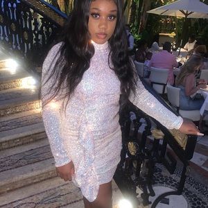 Dedicated to me mini dress